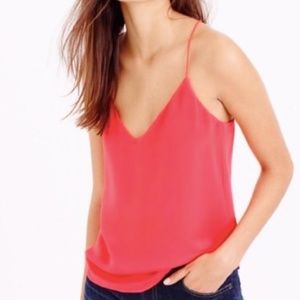 J. Crew Carrie Cami, Pink 00p